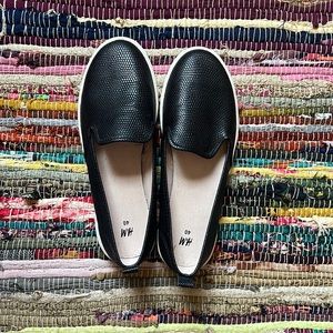H&M Black slip on shoes